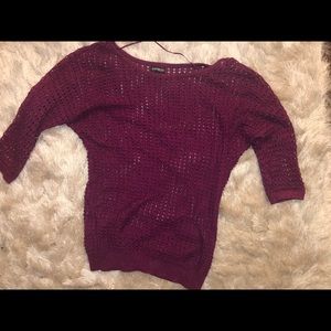 Express slouchy top